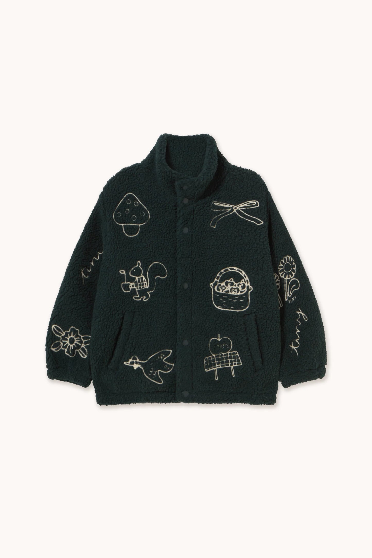 Tiny Apples Sherpa Jacket