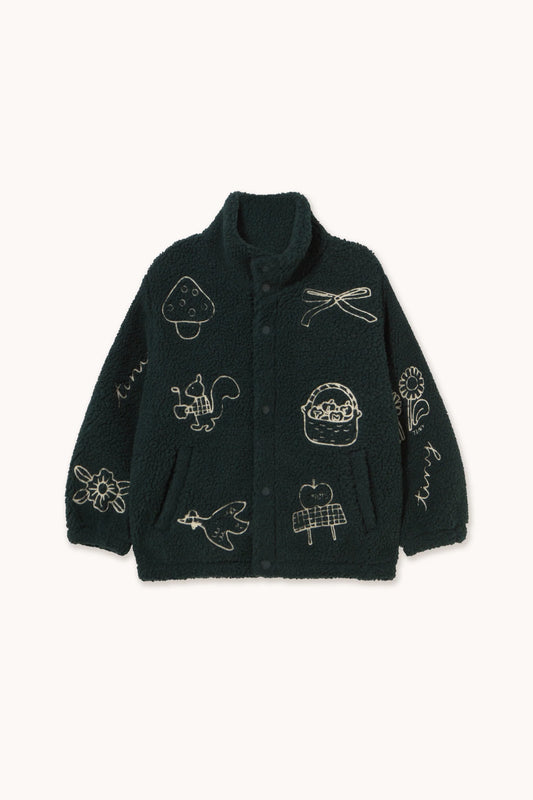 Tiny Apples Sherpa Jacket