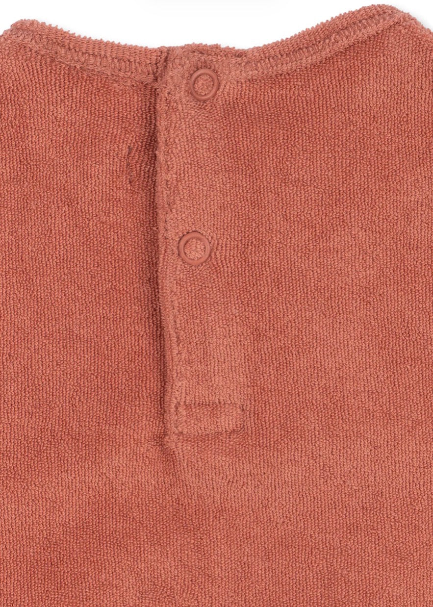 Itty Romper Canyon Rose