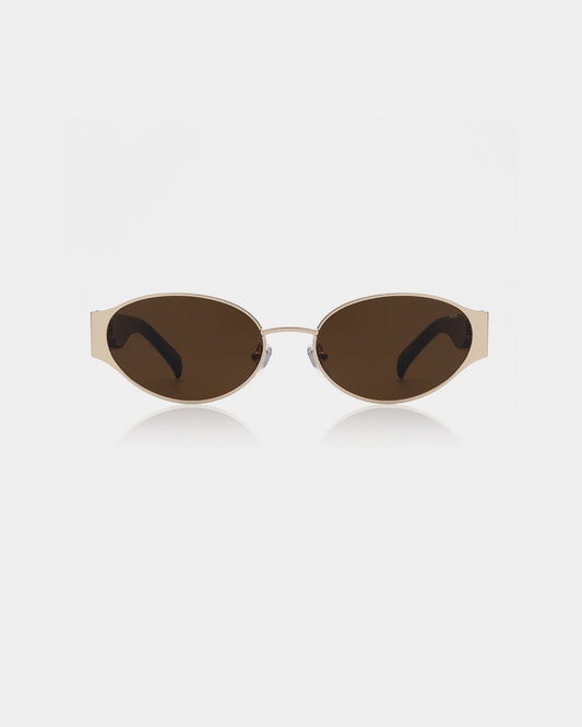 Bella Sunglasses - Gold Demi Tortoise