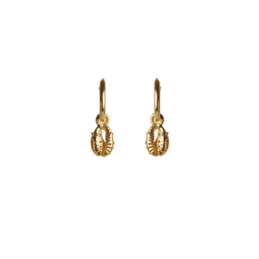 Aphrodite Mini Hoop Earrings - Gold