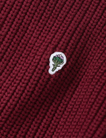 Artichoke Chunky Knit - Burgundy