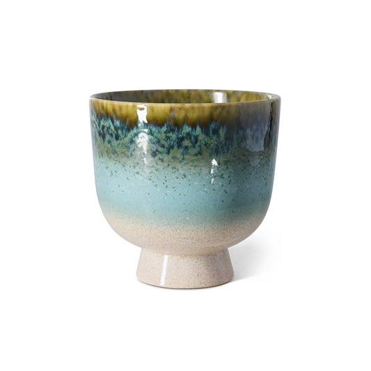 Retro Flower Pot Lagoon