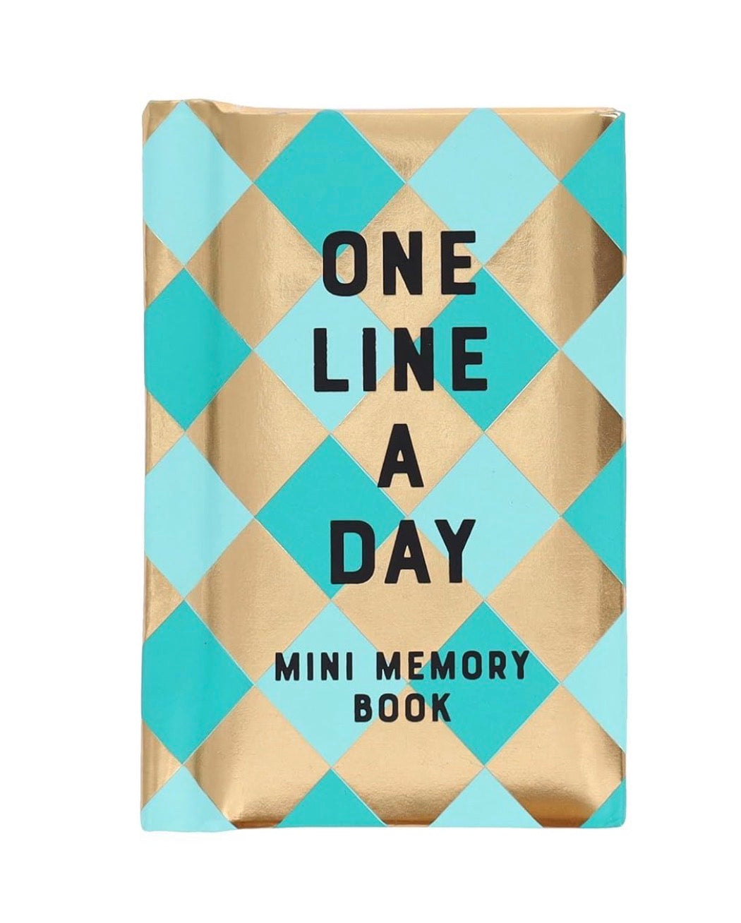 One Line a Day Mini Memory Book - Mint Diamond