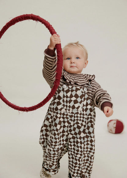 Bobbi Acorn Stripe Collar Bib