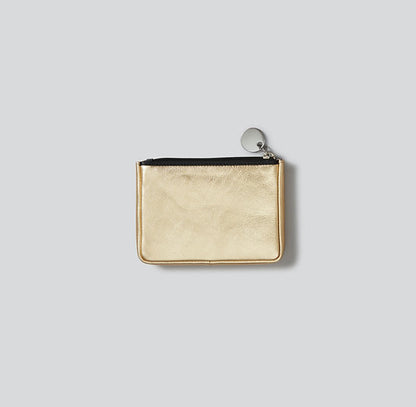 Metallic Gold Happy Purse