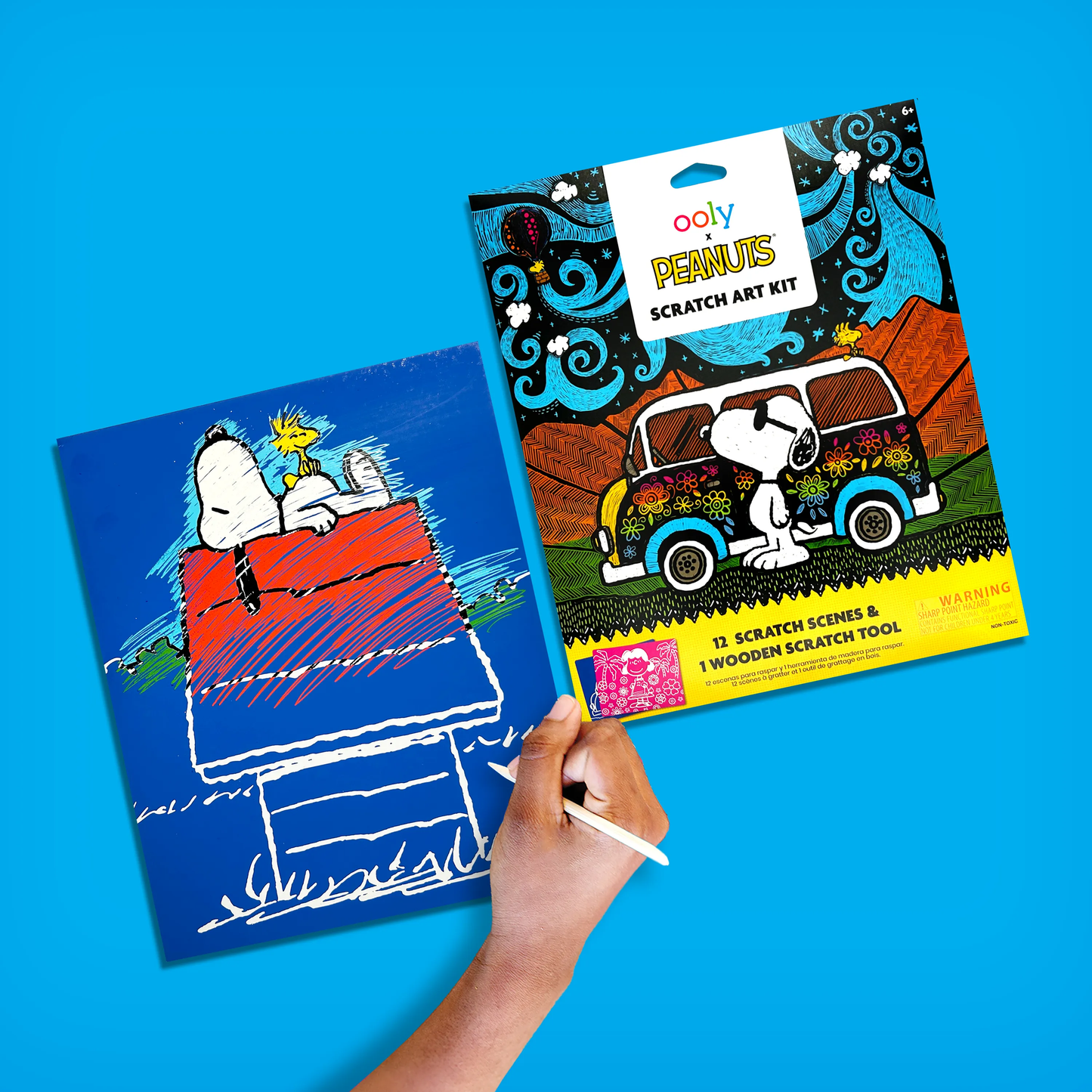 Peanuts Scratch Art Kits