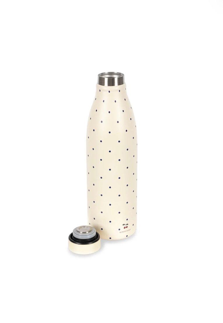 Thermo Navy Dot Cherry Bottle