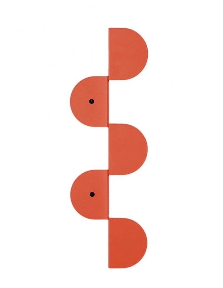 Vibes Coat Rack Burnt Red