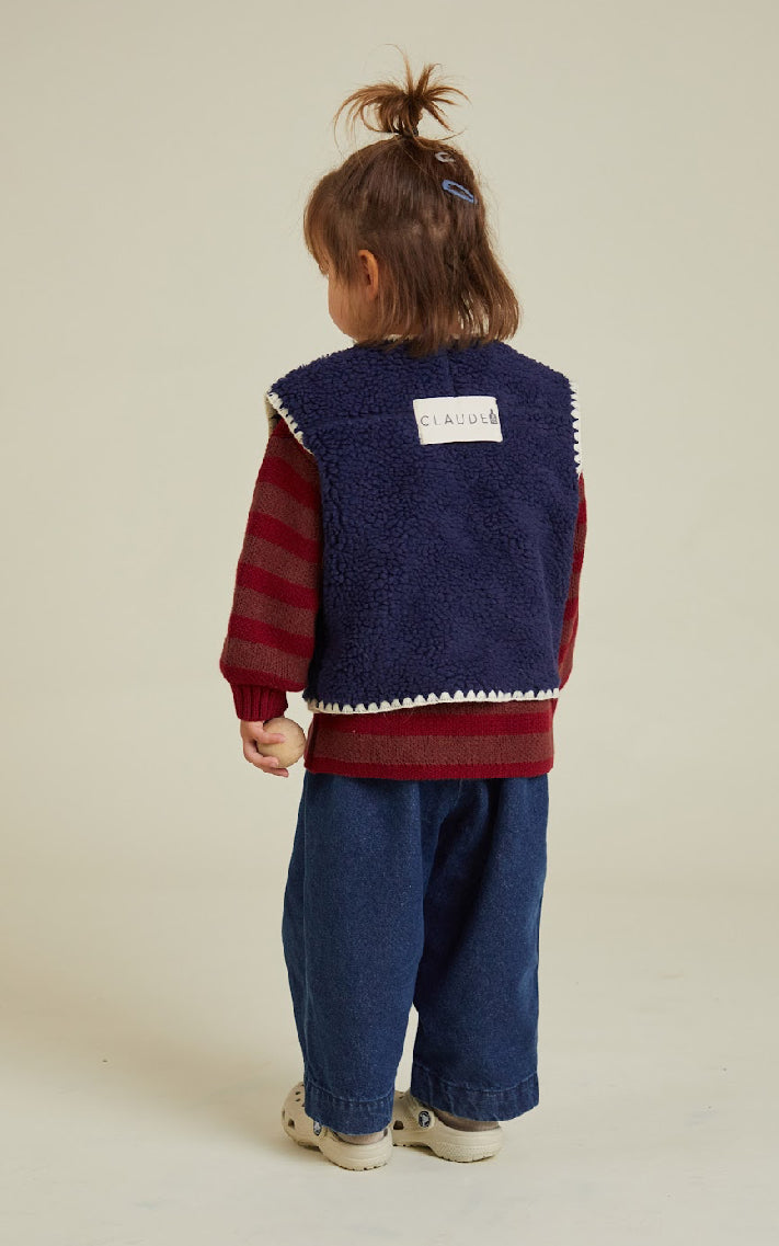 Amos Midnight Folk Gilet