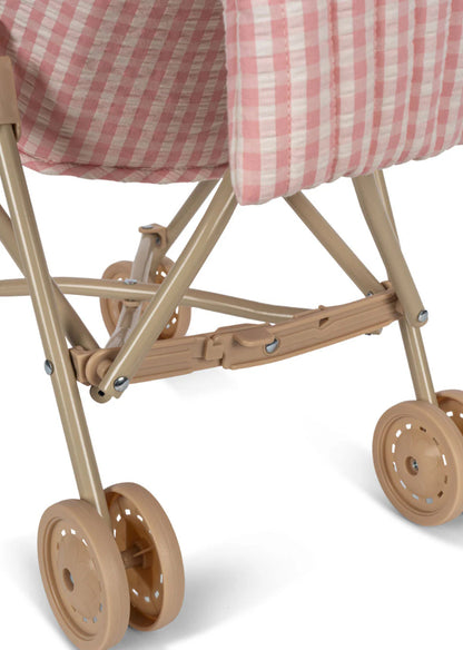 Stroller - Powder Pink Check