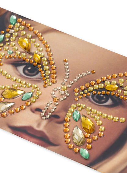 Butterfly Face Jewels - Lemonade