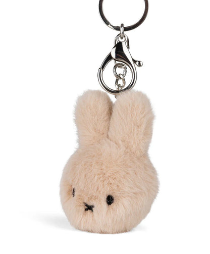 Miffy Fuzzy Keychain - Beige