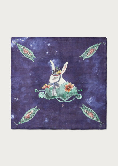 Rabbit In A Hat Burp Cloth