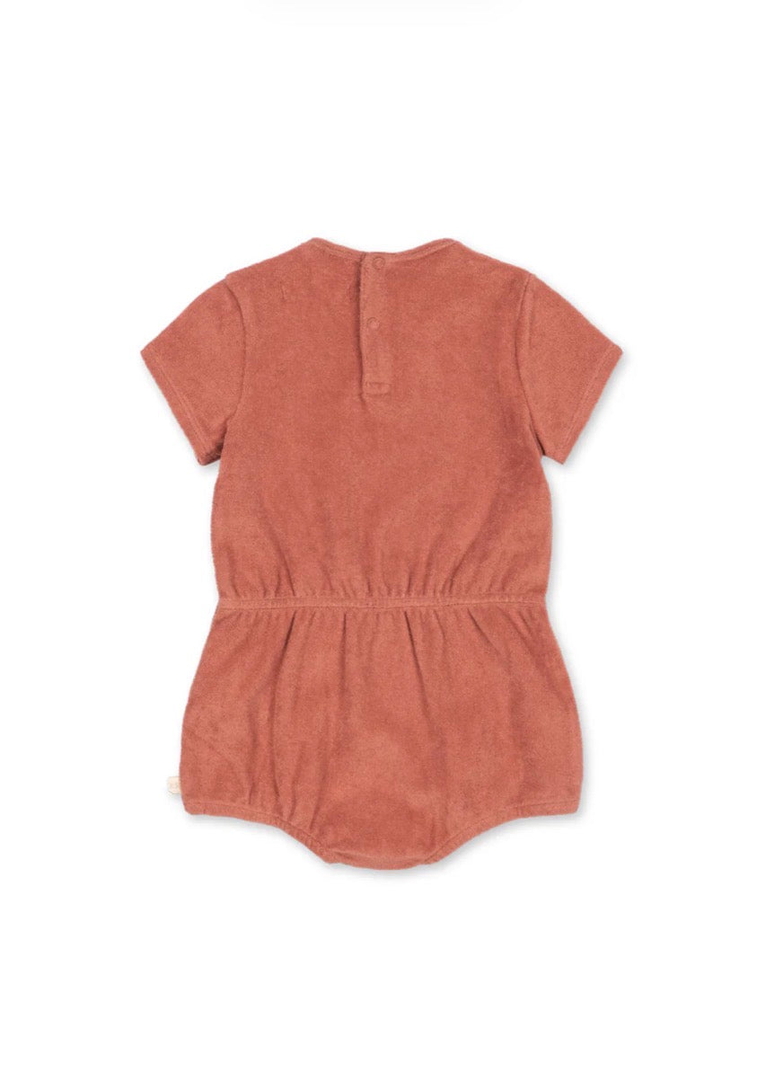 Itty Romper Canyon Rose