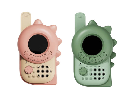 Dino  Walkie Talkies - Pink / Green