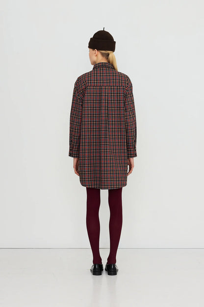 Check Bow Dress