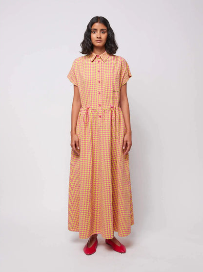 Vichy Shirt Dress