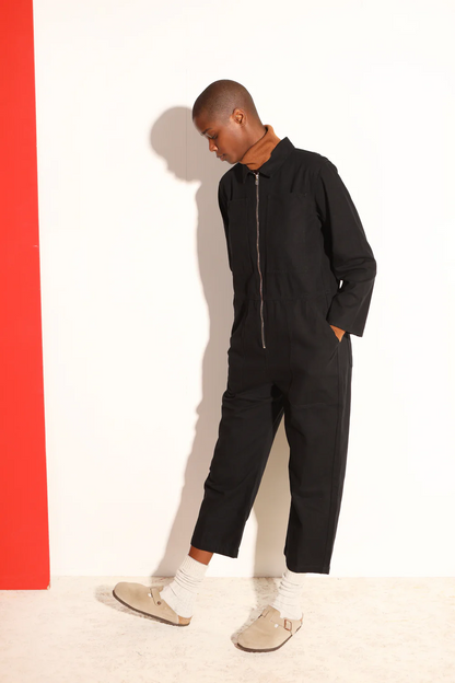 Dominic Boilersuit - Black