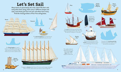 Boats And Other Things That Float - Sticker Book