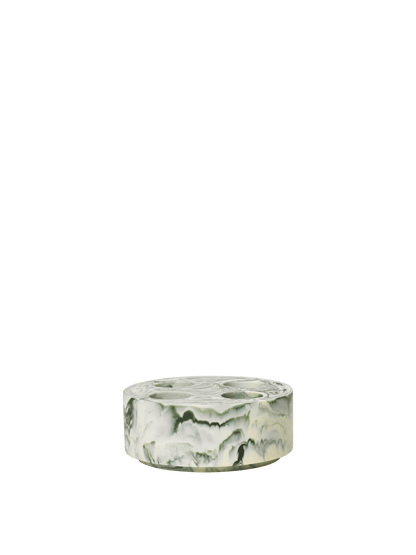 Mist Toothbrush Holder Multi - Emerald / Off-White