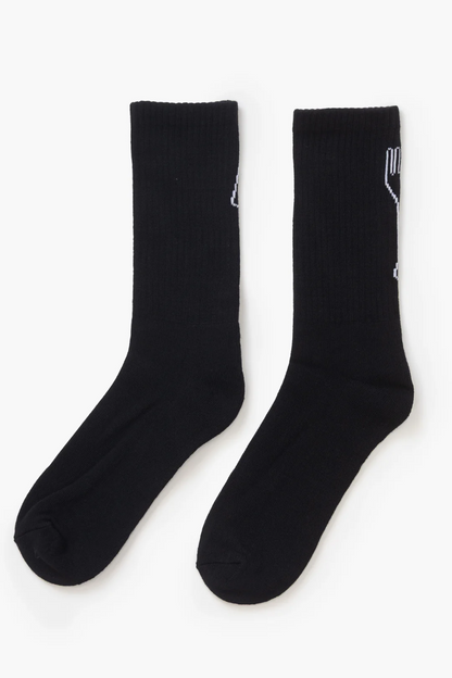 Knife & Folk Socks - Black