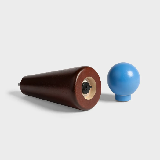 Salt & Pepper Halma Large  - Burgundy