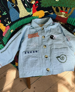 My Mini Jacket - Bluebell