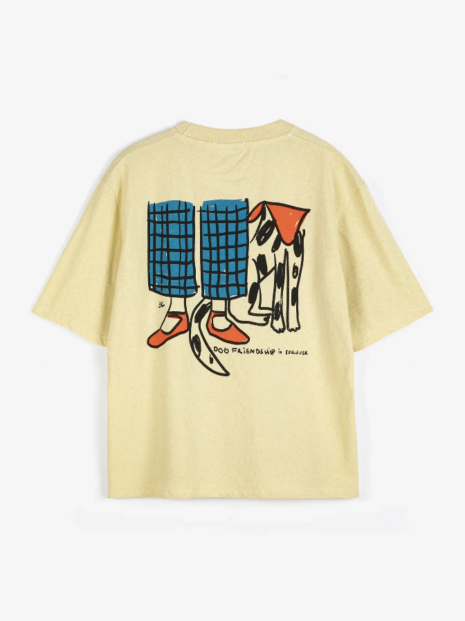 Dog Friendships Fitted T-Shirt