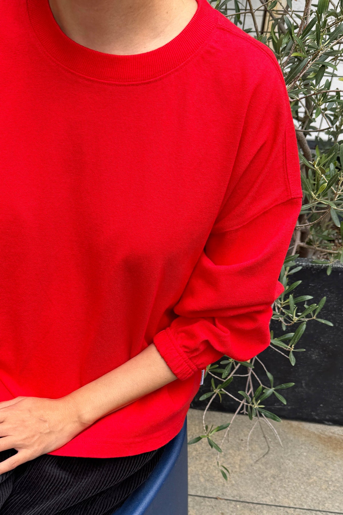 Naturelle Tee  - Tomato Red