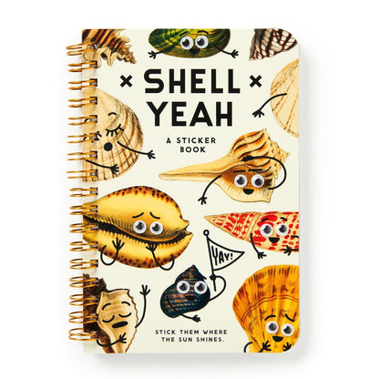 Shell Yeah Brass Monkey Sticker Book