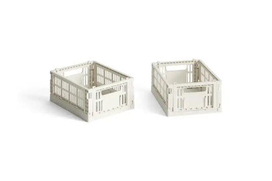 Colour Crate Mini Set Of 2 - Off White