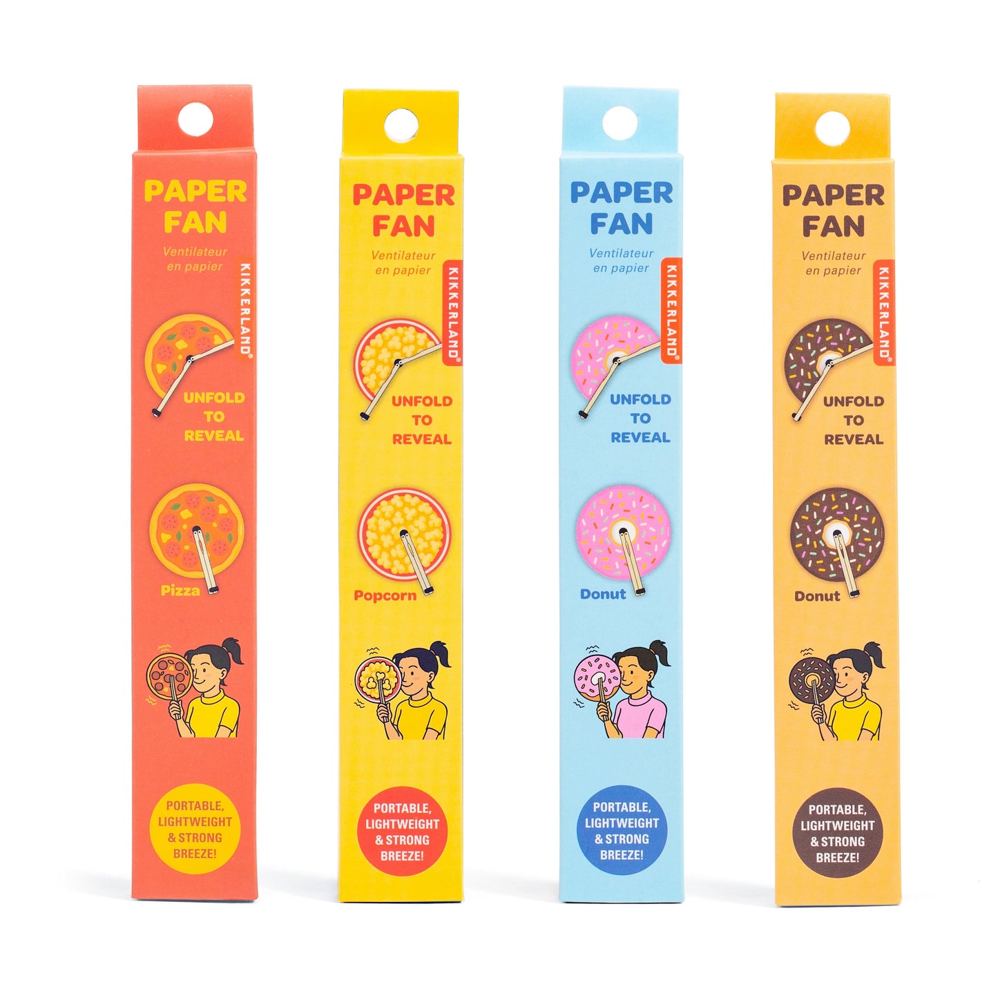 Fun Food Paper Fan