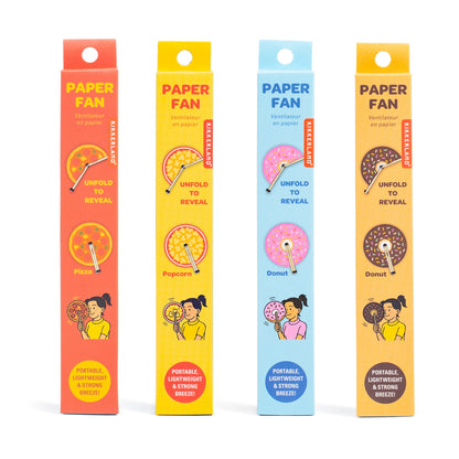 Fun Food Paper Fan