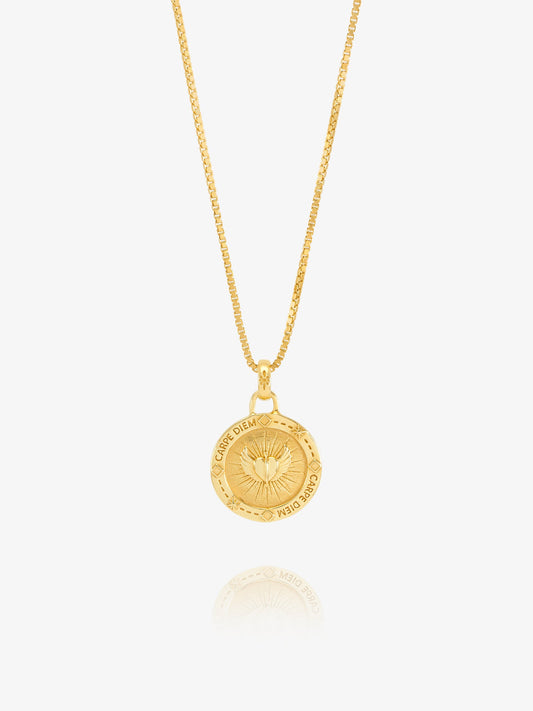 Carpe Diem Token Of Love Necklace