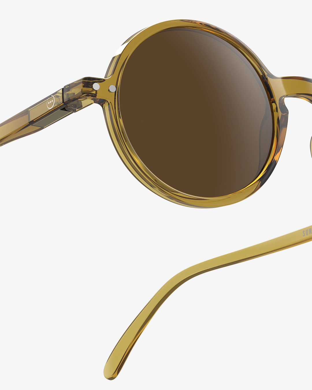Izipizi Adult Unisex Sunglasses #G SUN CAT - Golden Green