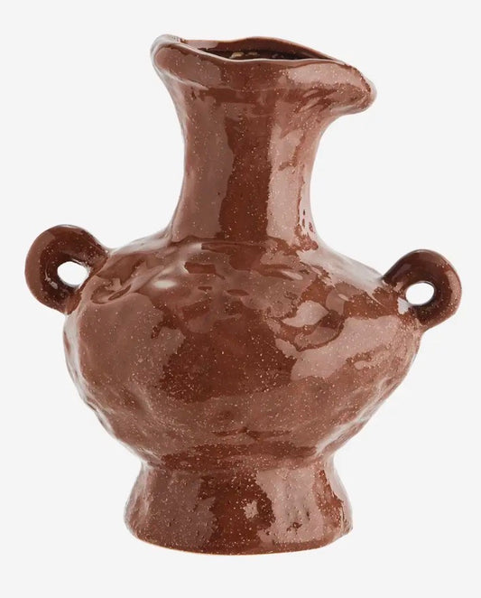 Large Stoneware Jug - Brown