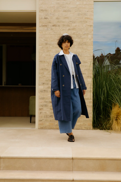 Joffe Trench - Navy