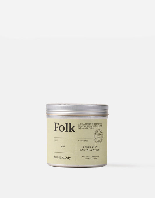 Folk Tin Kin Candle