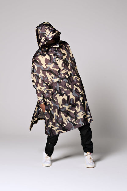 Camo - Rain Poncho