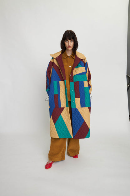 Patchwork Coat