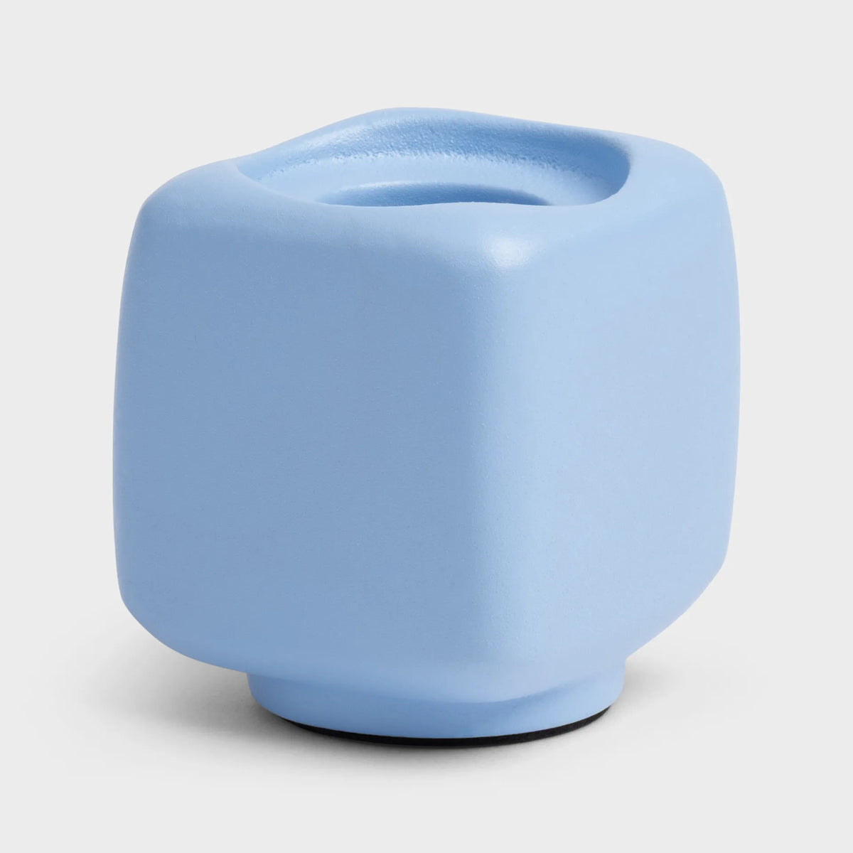 Candle Holder Chunk - Light Blue