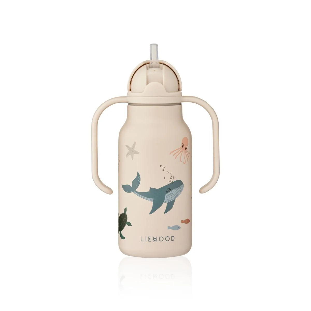 Kimmie Water Bottle - Sea Creatures / Sandy (Copy)
