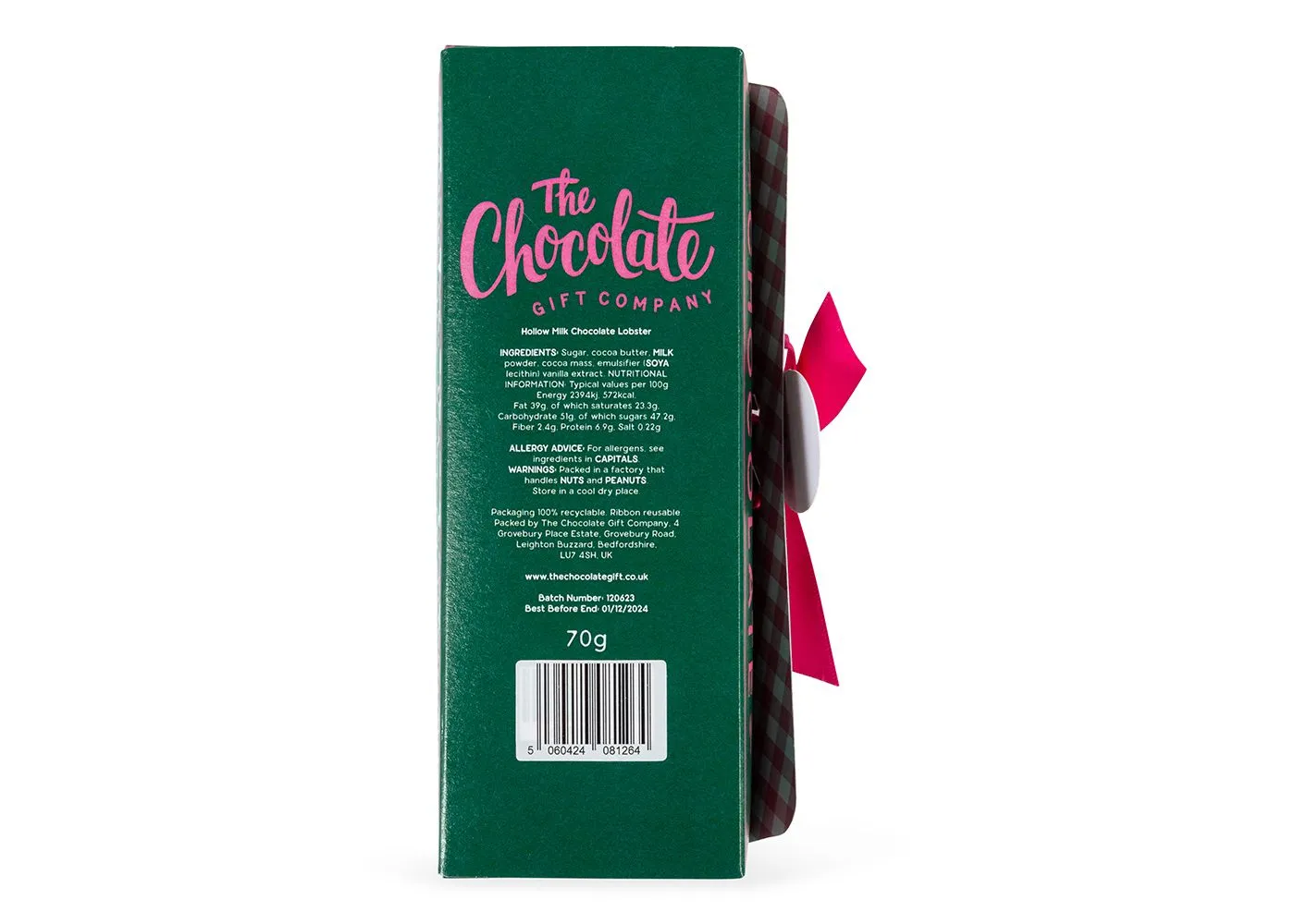 Milk Chocolate Christmas Lobster