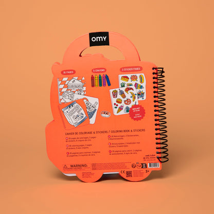 Super Colouring Book & Stickers - Yummy