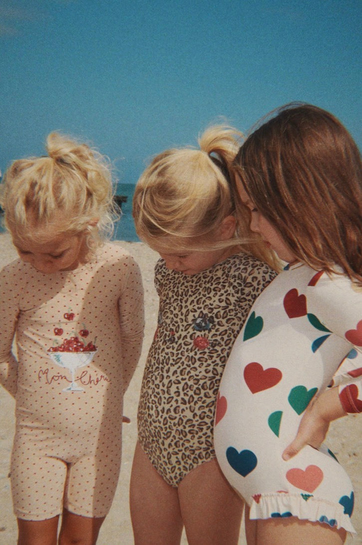 Kitty Long Sleeve Swim Suit