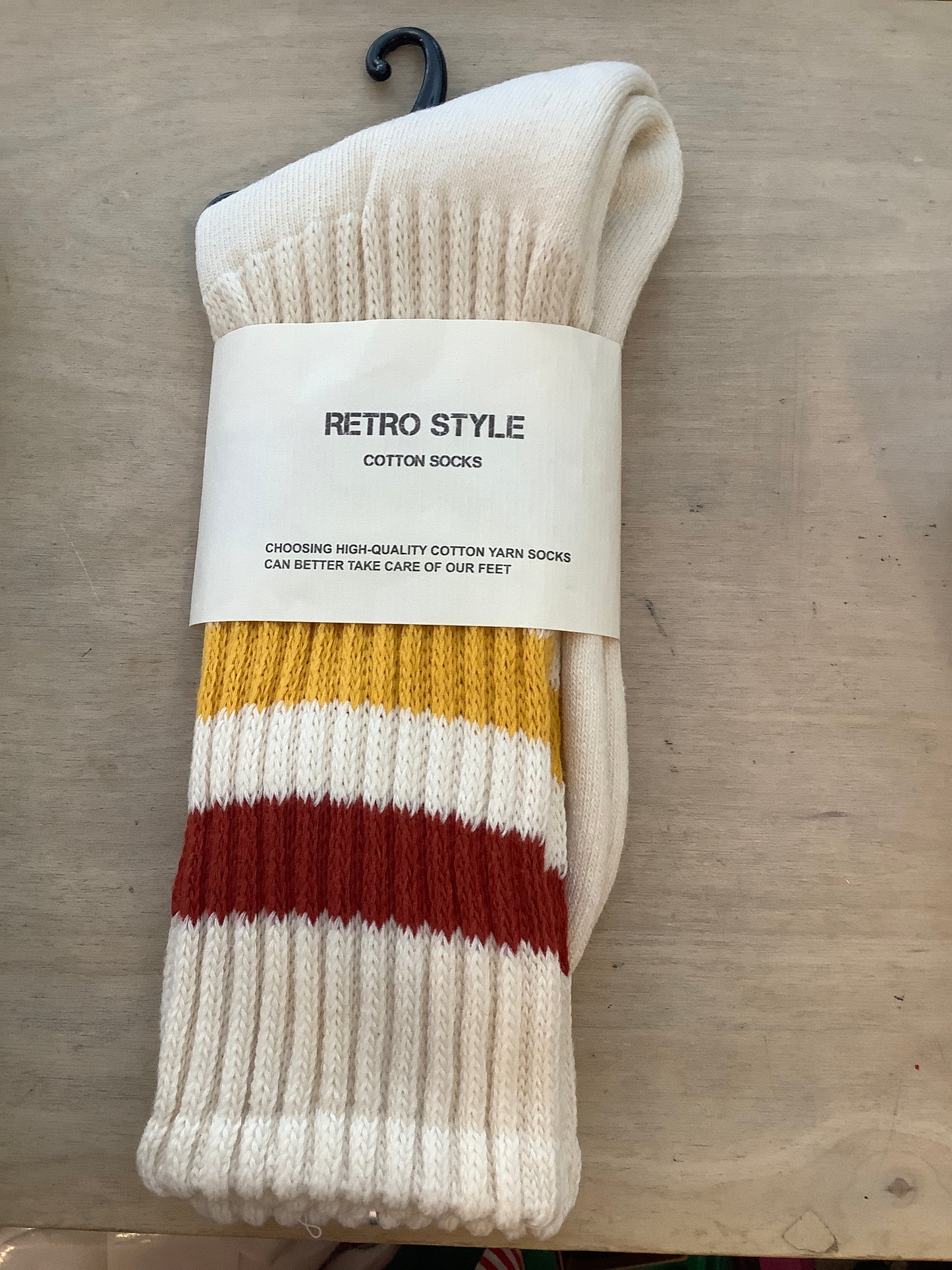 Retro Style Cotton Socks