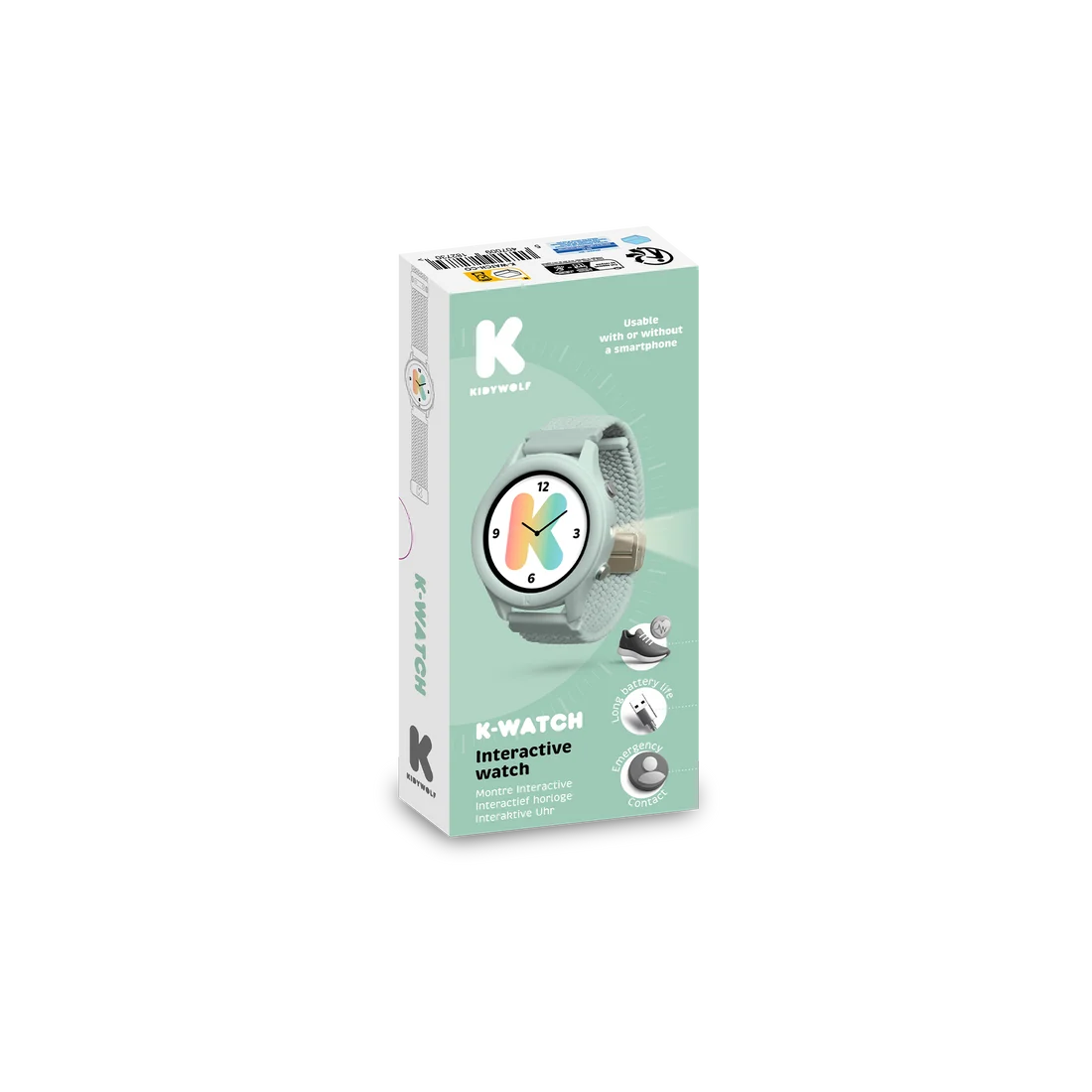 K Watch: Interactive Watch Cyan