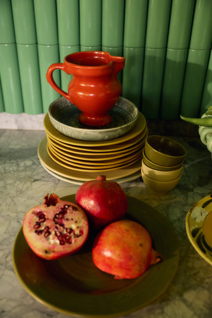 Farmhouse Ceramics Small Jug - Red