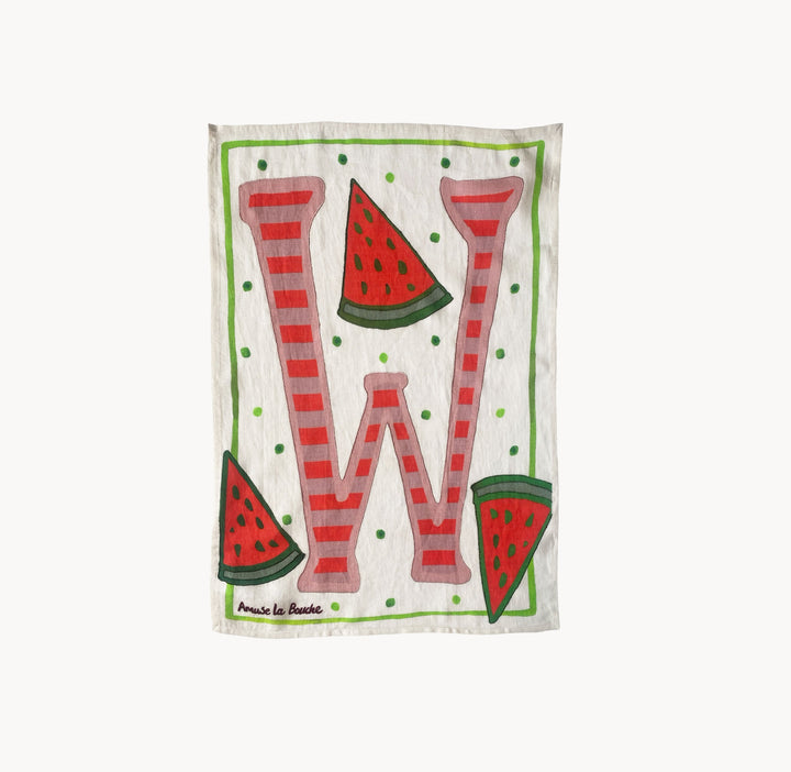 W Tea Towel